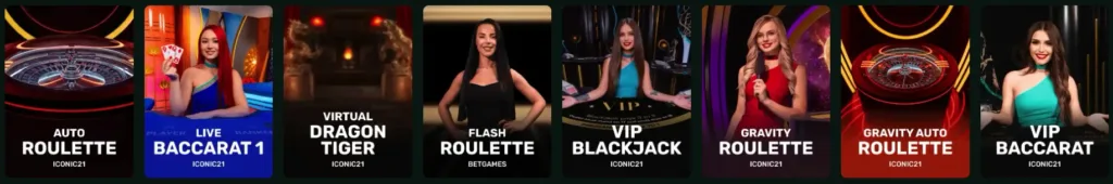 Goldexcasino popular live casino games
